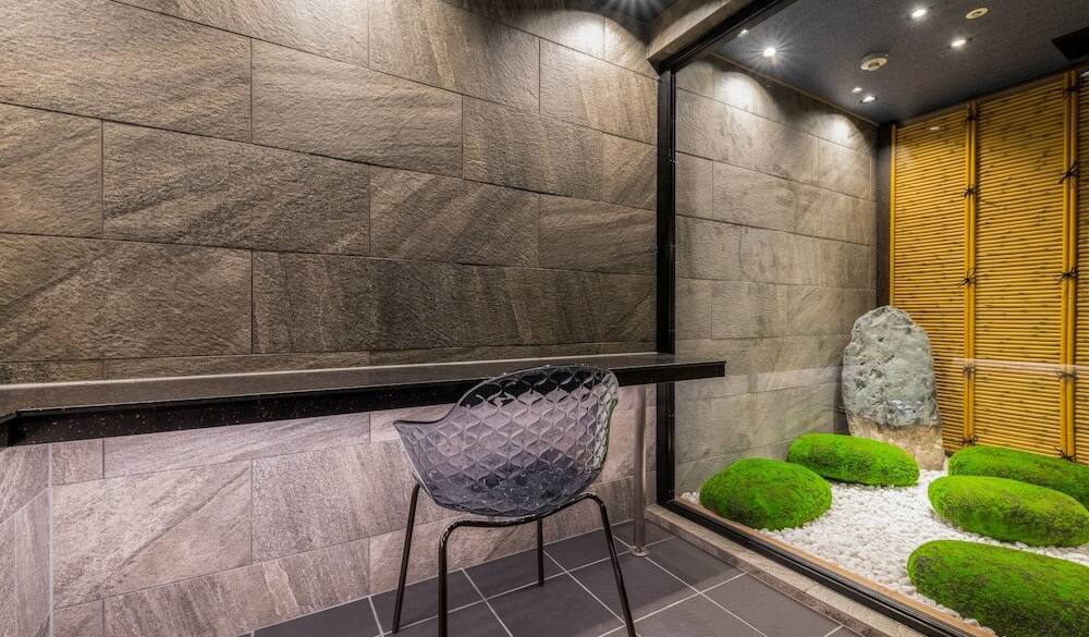 「扇庭」のバーカウンター / 2