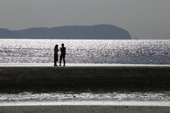 Chichibugahama silhouette