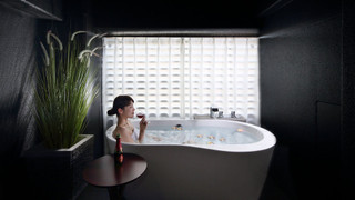 プレミアムルーム 半露天風呂・テラス付 禁煙