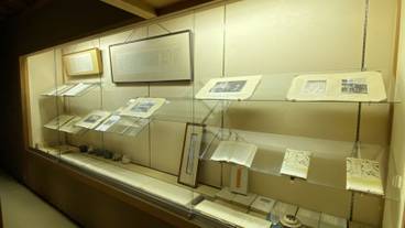 宿にゆかりのある画家や文人の展示品コーナー / 10