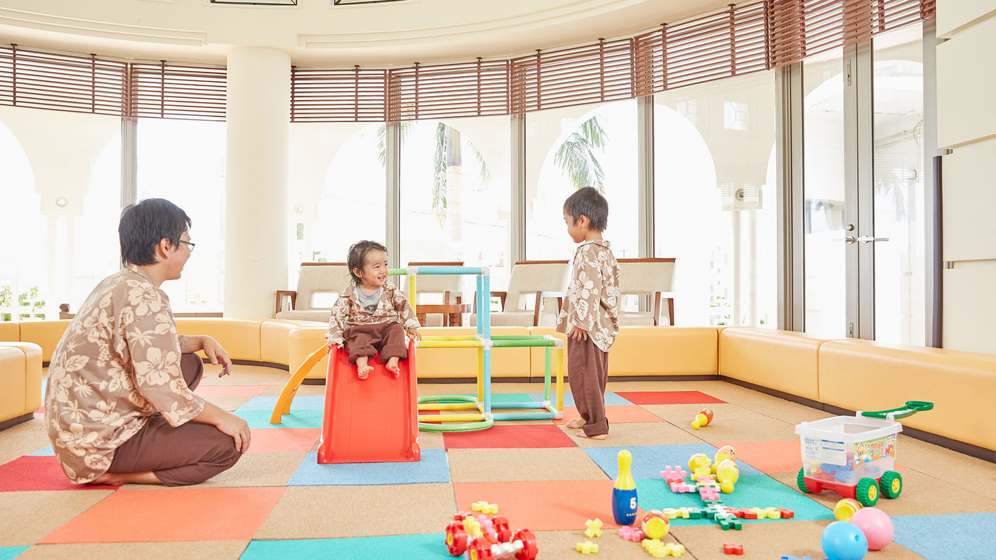 噴水付きプールでおおはしゃぎ！畳の部屋で子連れも快適♪4772246