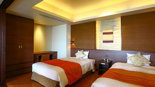 [禁煙] スイート露天風呂付和ベッドツイン (オーシャンビュー)