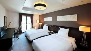 スタンダード ルーム シングルベッド 2 台 (Top Floor)