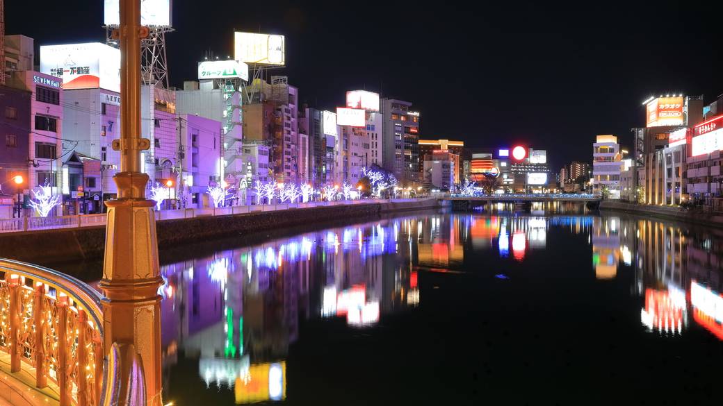 中洲の夜景 / 2