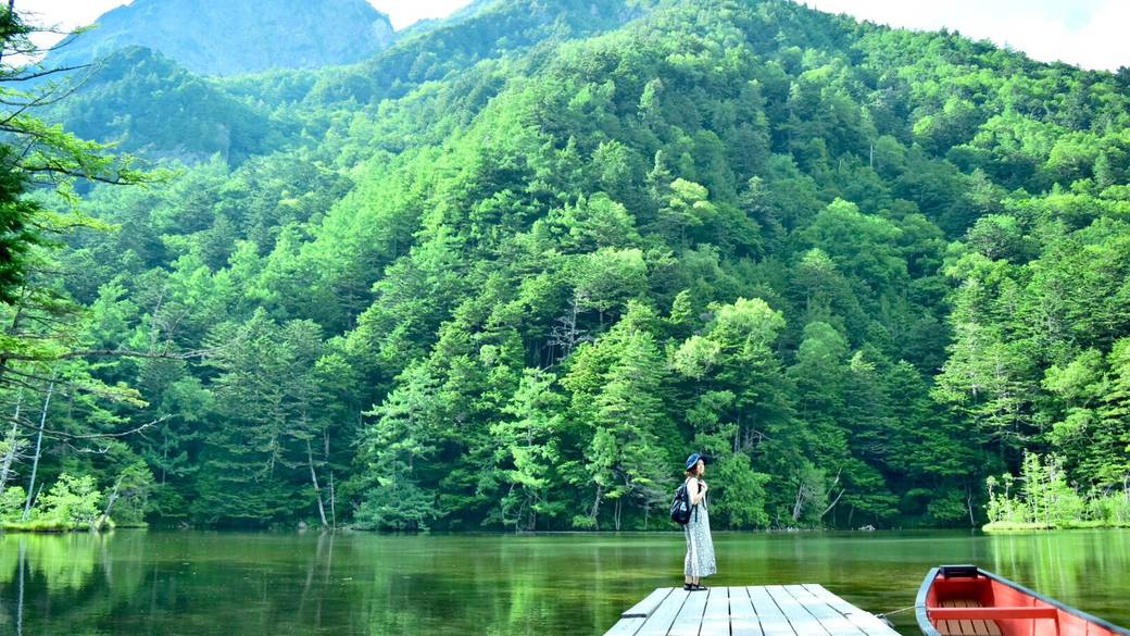 爽快な山岳リゾート
「上高地」を散策 / 1