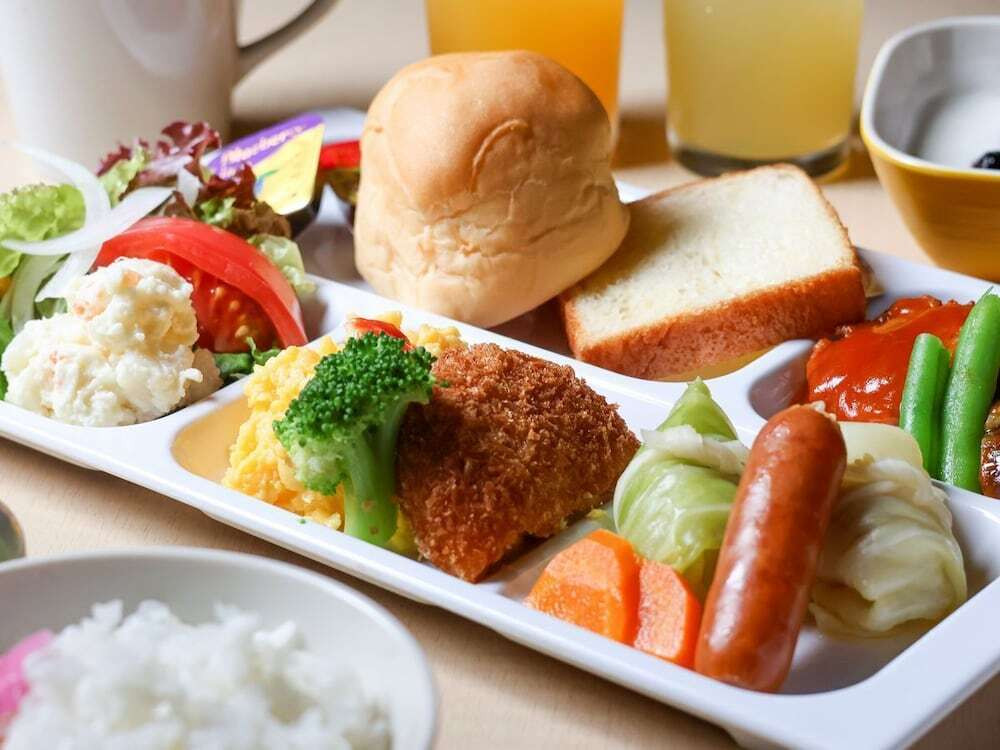 朝食ビュッフェ