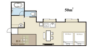 デラックス ツインルーム 禁煙