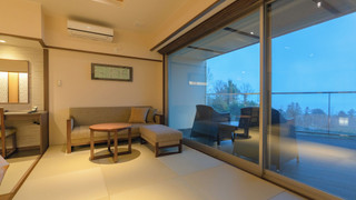 [源泉掛流し露天風呂] オーシャンビュー 1階ツイン