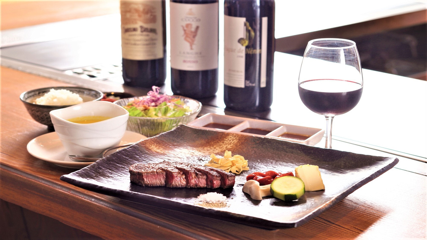 ステーキディナー