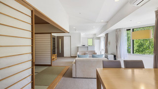 和洋室　プレミアムスイート（シングルベッド2台）