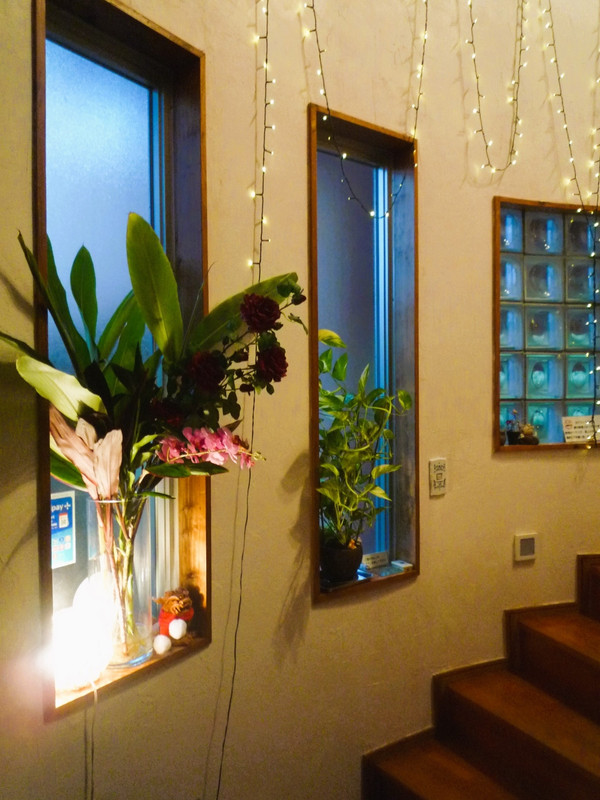 １階玄関のオブジェ