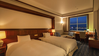 クラブラウンジアクセス付き　プレミア海峡デラックスツイン(34平米) 禁煙