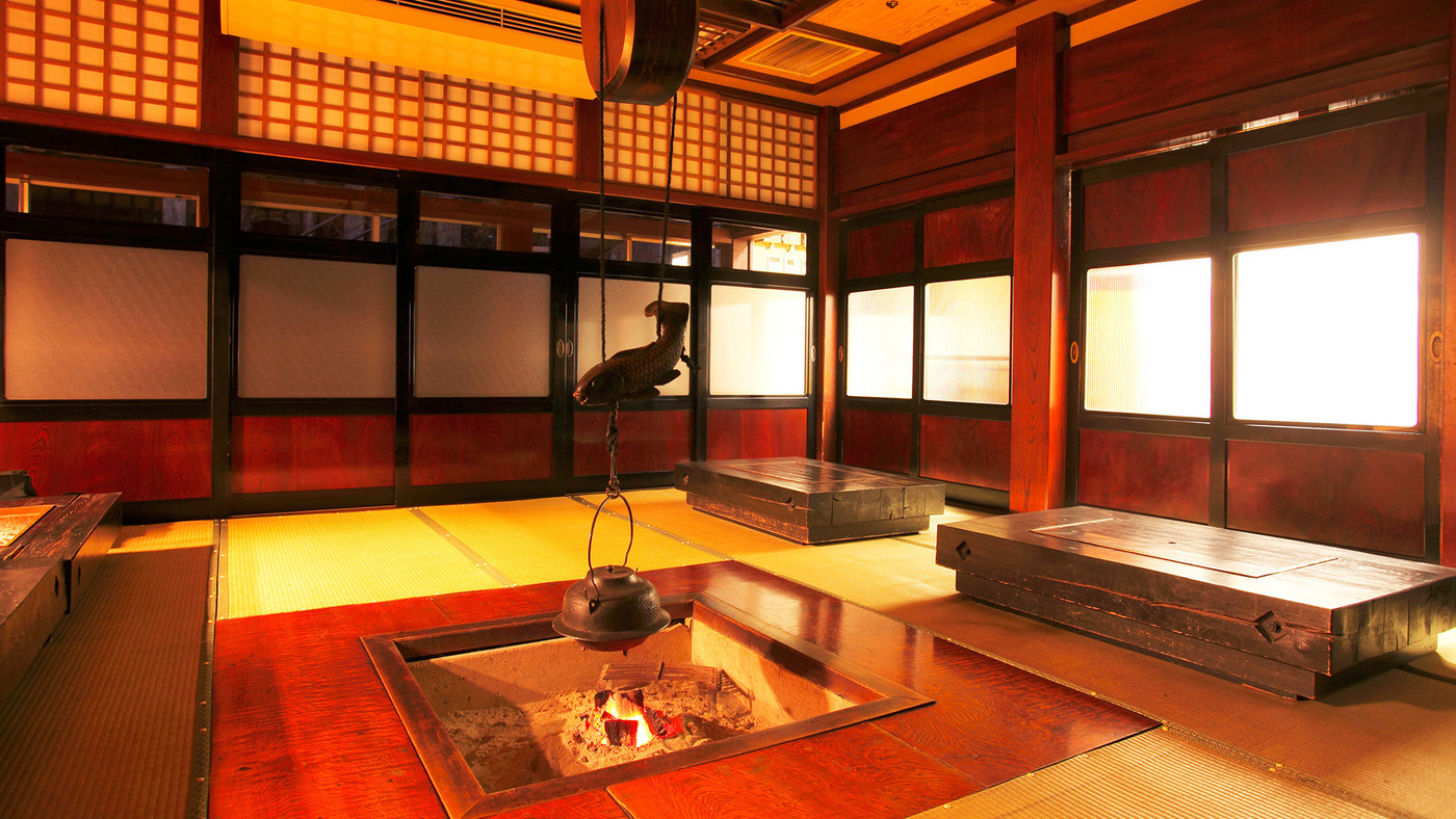 いろりのある宿でほっこり、ゆったり3431531