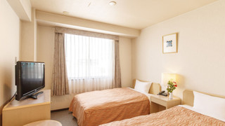 ツインルーム シングルベッド 2 台 禁煙