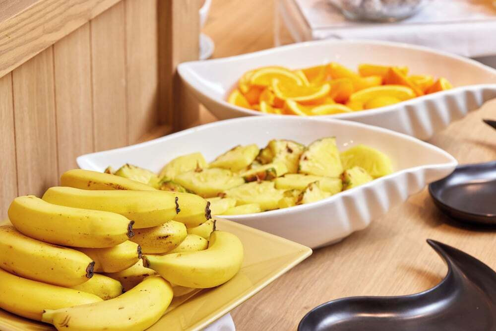 朝食ビュッフェ