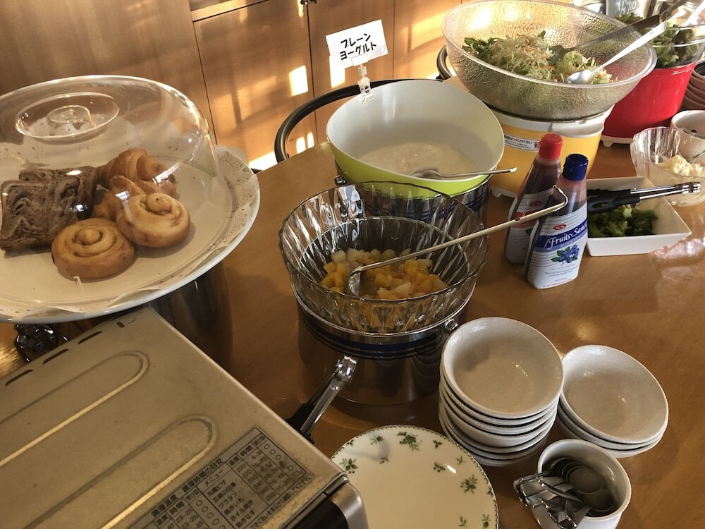 朝食ビュッフェ