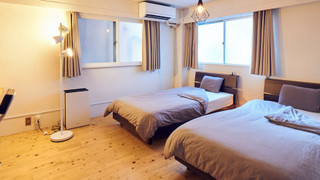 [個室] 禁煙 ツイン　シャワー・トイレ共同