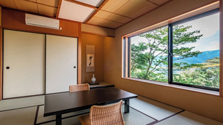 和洋室 クイーンダブルルーム 46平米 (離れの露天風呂付き客室)「禁煙」