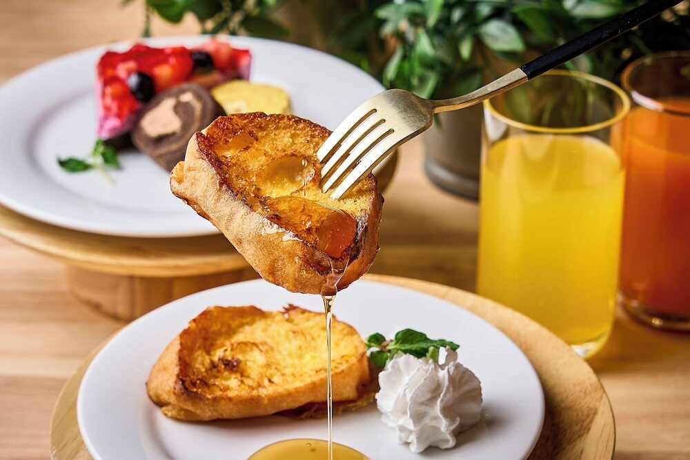 朝食ビュッフェ