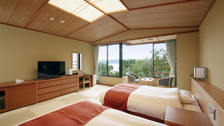 和室 ツインベッドルーム