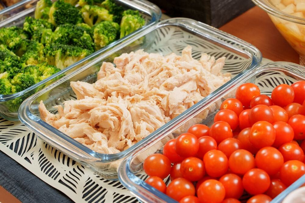 朝食ビュッフェ