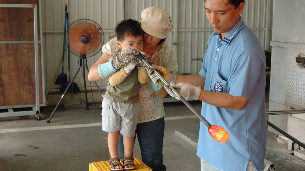 吹きガラス体験 / 5