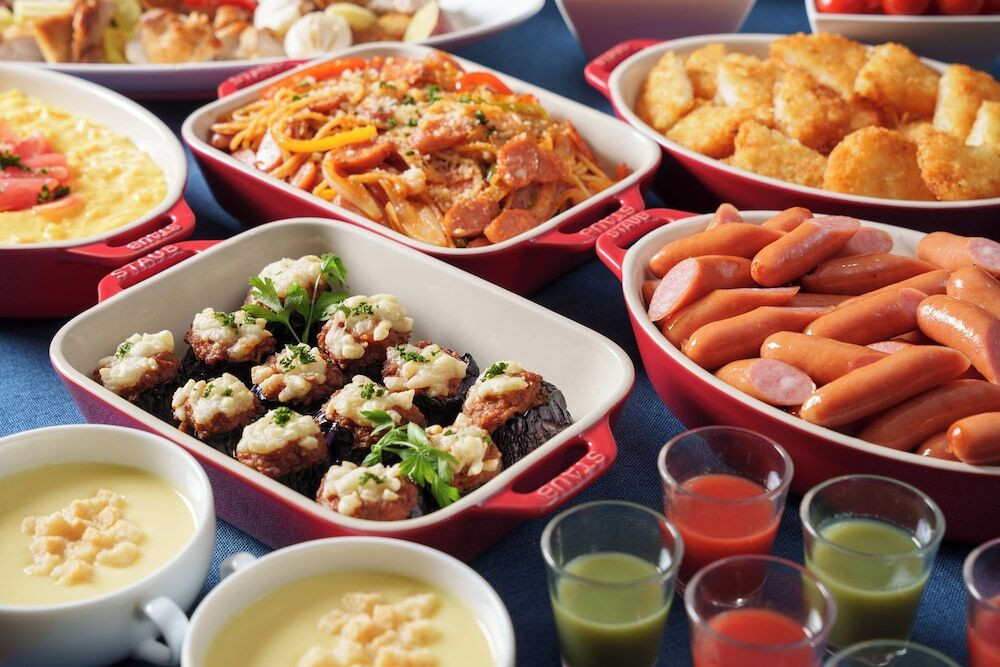 朝食ビュッフェ