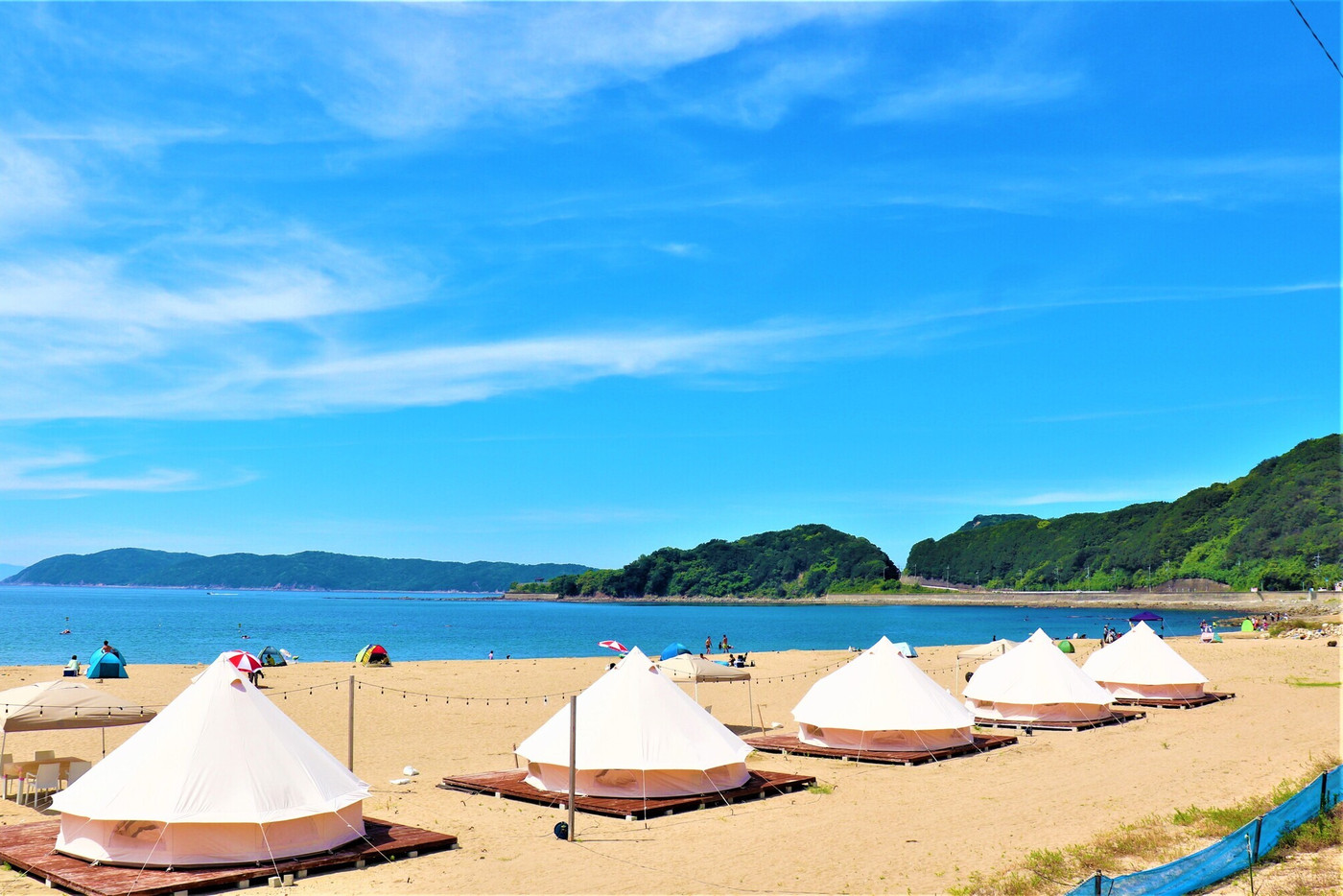 加太海岸夏の風景