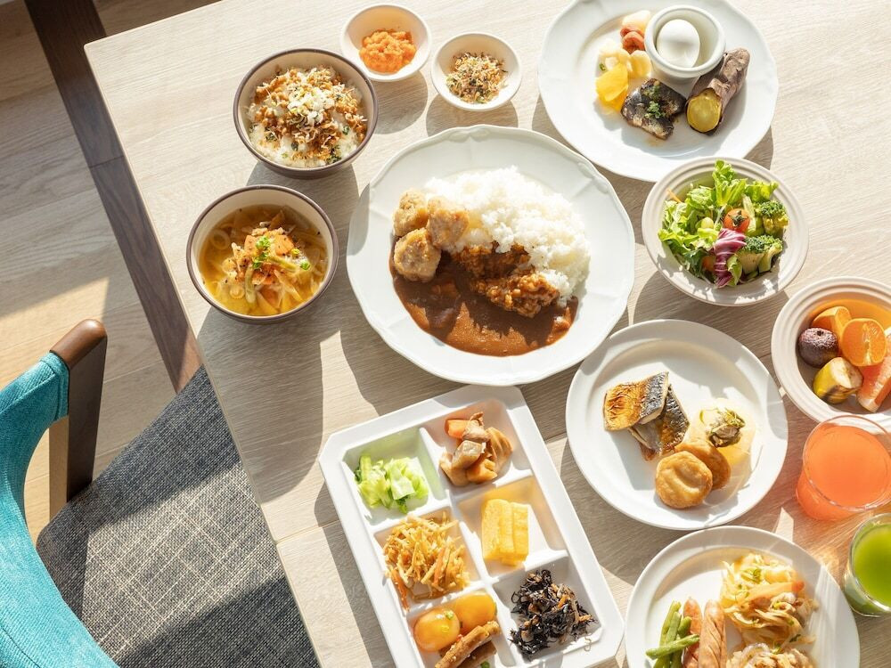 朝食ビュッフェ