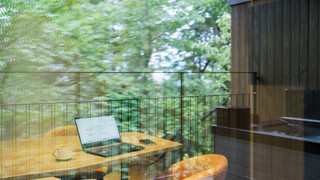 [天城山側]  和洋室 温泉露天風呂+テラス付