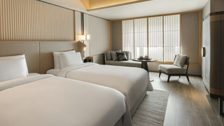 デラックス ルーム シングルベッド 2 台