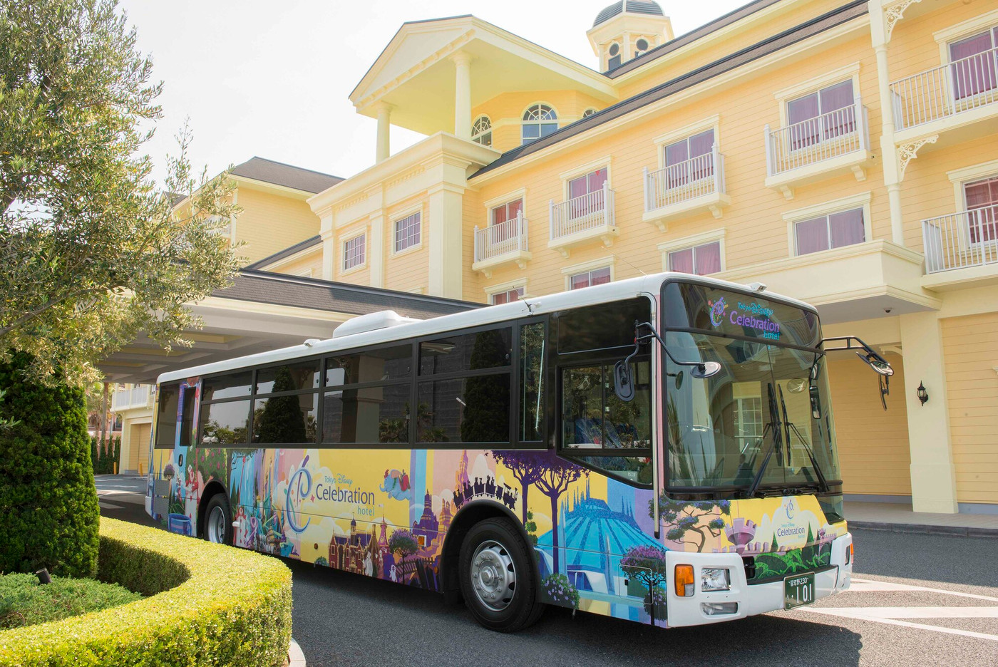 ディズニーモチーフの可愛い館内で東京ディズニーリゾートの余韻に浸れる♪4775248