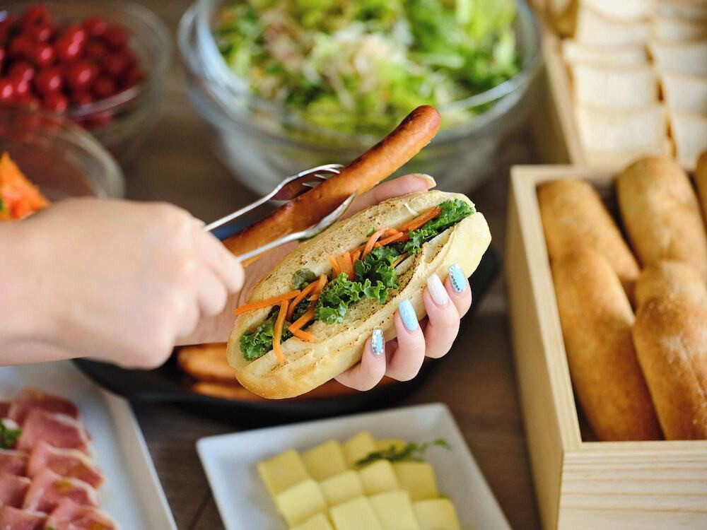 朝食ビュッフェ