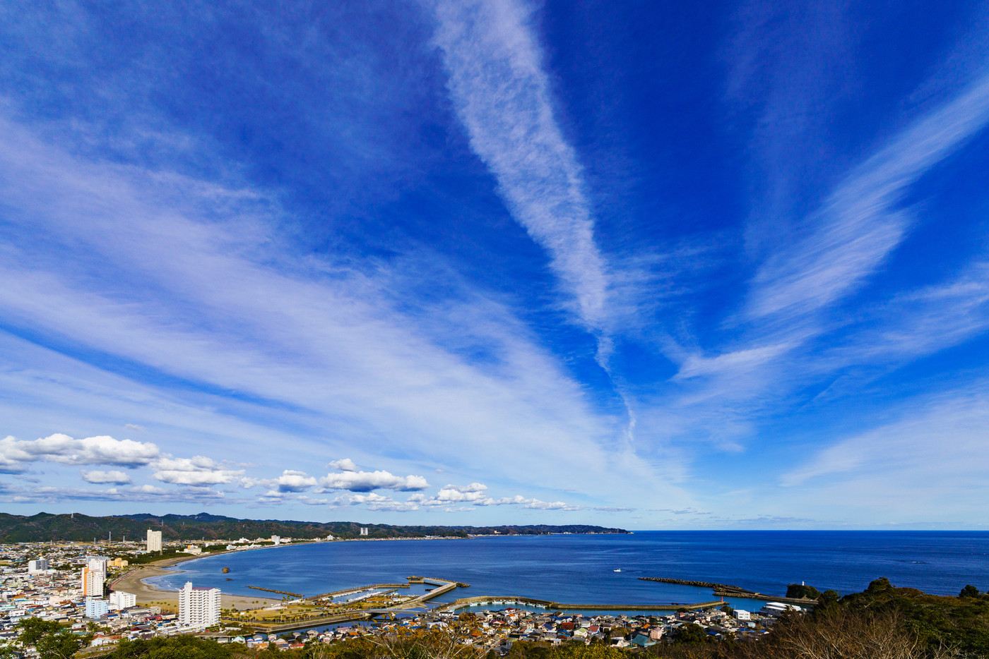鴨川市　千葉県　パノラマ ビュー