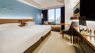 クラブ ルーム シングルベッド 2 台