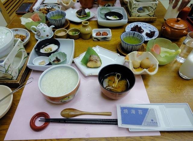 朝食一例 / 2