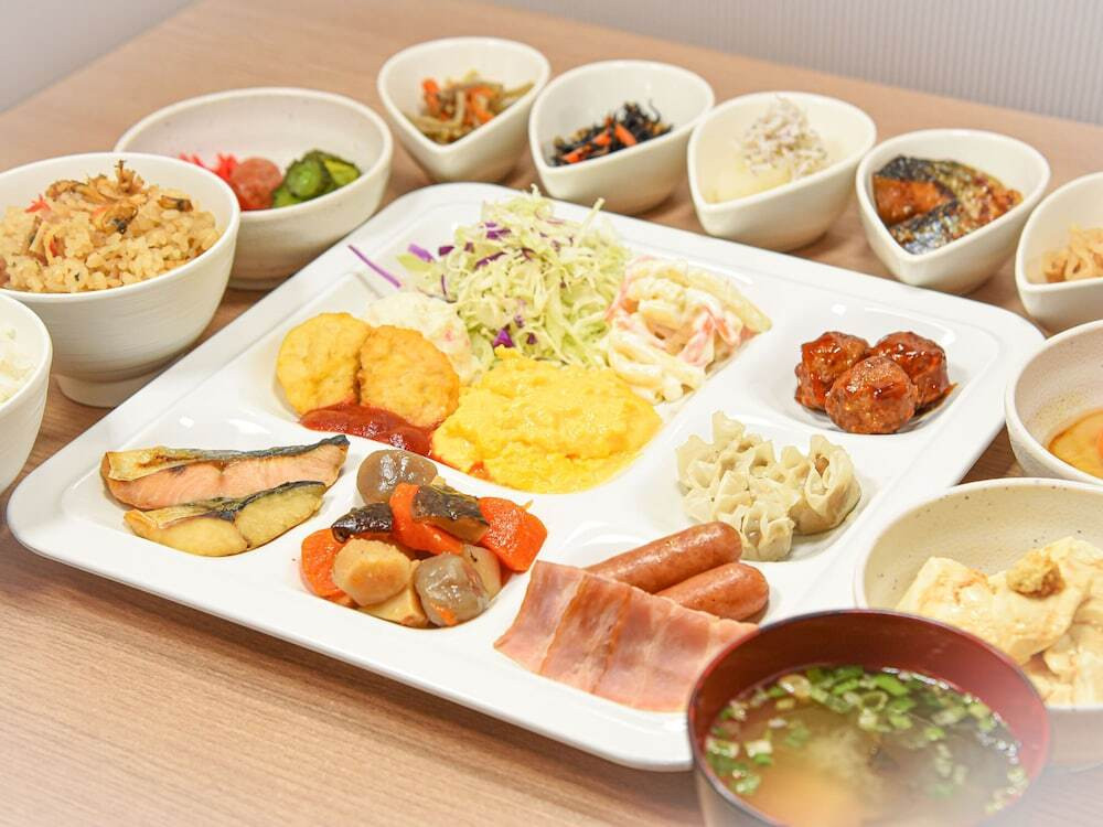 朝食ビュッフェ