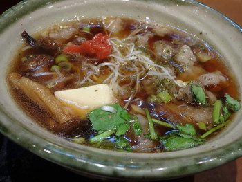 「うどん棒 大阪本店」料理 82522 具だくさん　※2015年11月