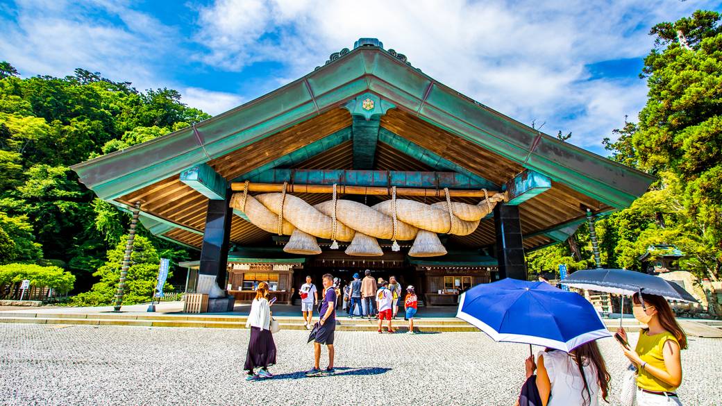 出雲大社　神楽殿 / 1