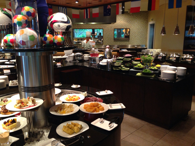 プランタンビュッフェ台