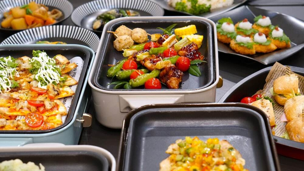 朝食ビュッフェ