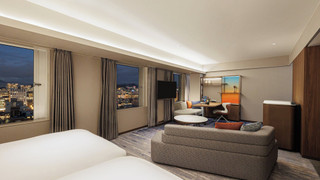 ジュニア スイート シングルベッド 2 台 バリアフリー クラブラウンジ利用可 (Worklife)