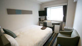 セミダブルルーム, 禁煙 ラウンジ利用&無料軽朝食付