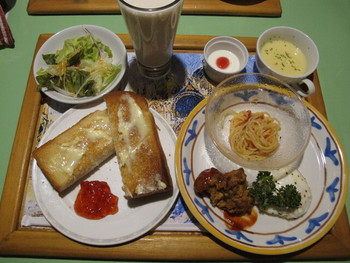 「パスタカフェ 八乃森」 料理 35056785 モーニング（トースト＆目玉焼き）