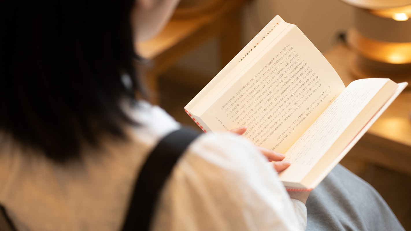 ライブラリーでのひと時