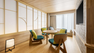 デラックス ルーム シングルベッド 2 台