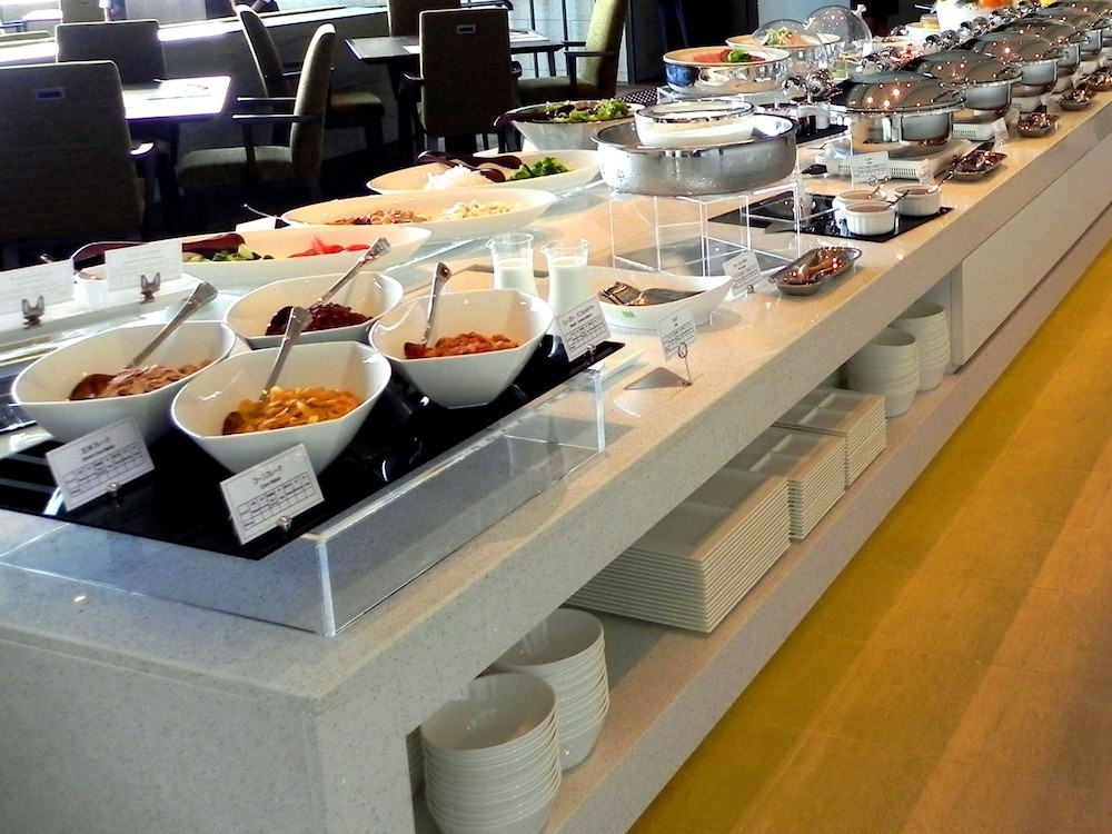 朝食ビュッフェ