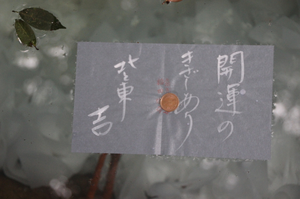 あなたの縁を確かめよう！鏡池の「縁占い」556991