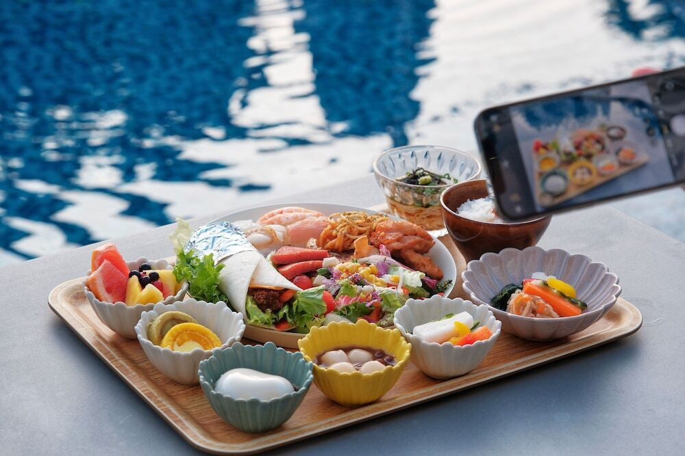 朝食ビュッフェ