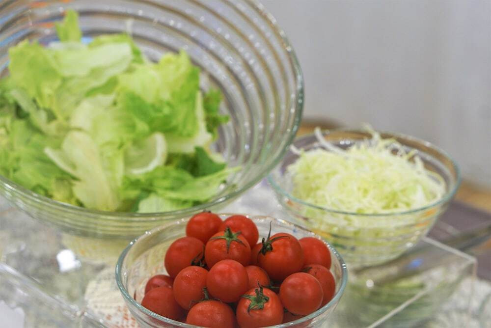 朝食ビュッフェ